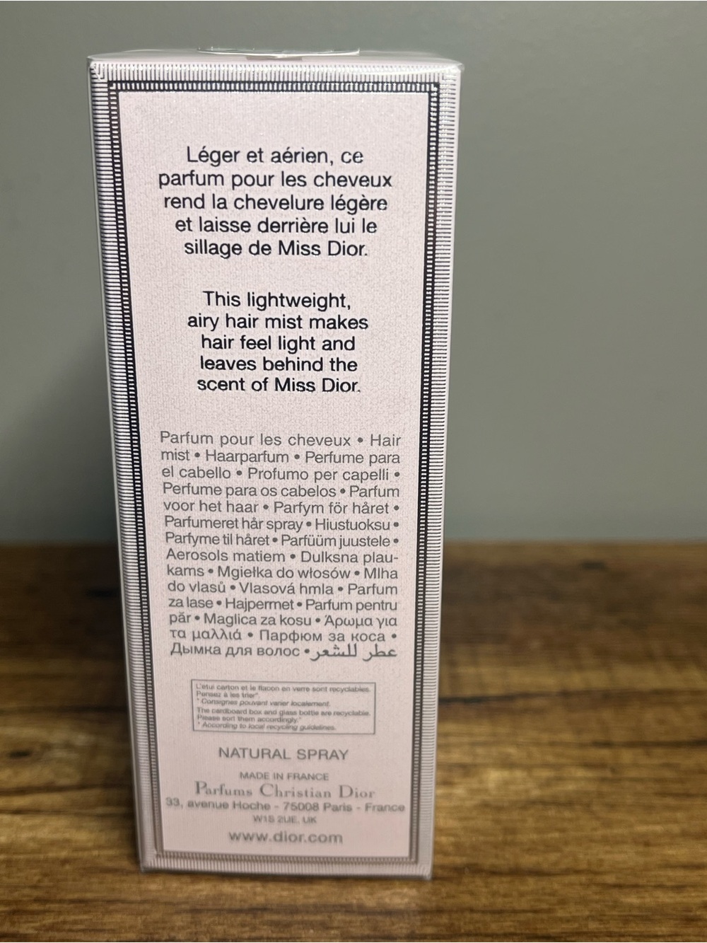 Dior Miss Dior Hair Mist - 3mL - Picture 3 of 5